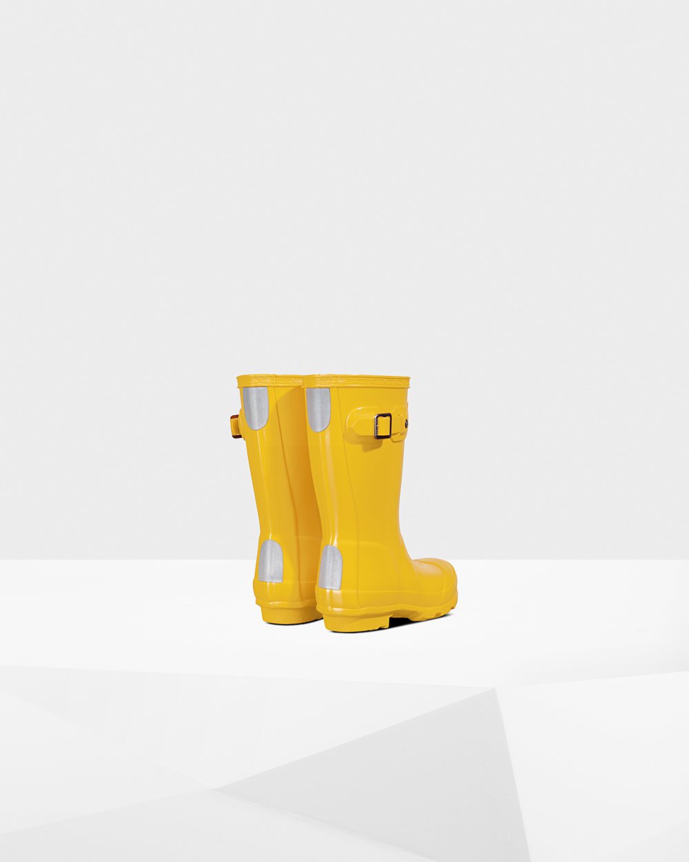 Kids Hunter Original Little Gloss - Rain Boots Yellow - 5417-YKFTL